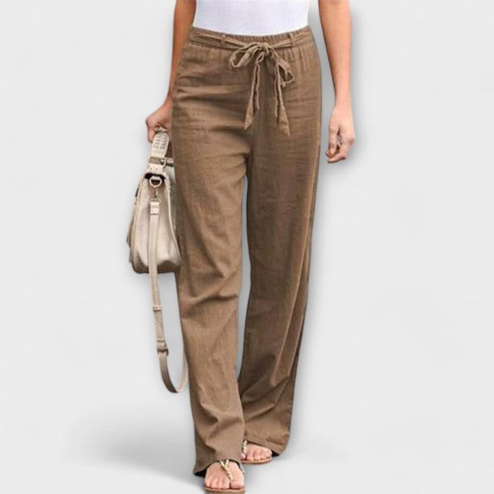 Célia - Pantalones de lino ligeros