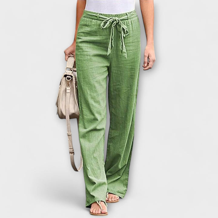 Célia - Pantalones de lino ligeros