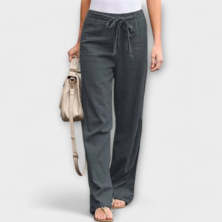 Célia - Pantalones de lino ligeros