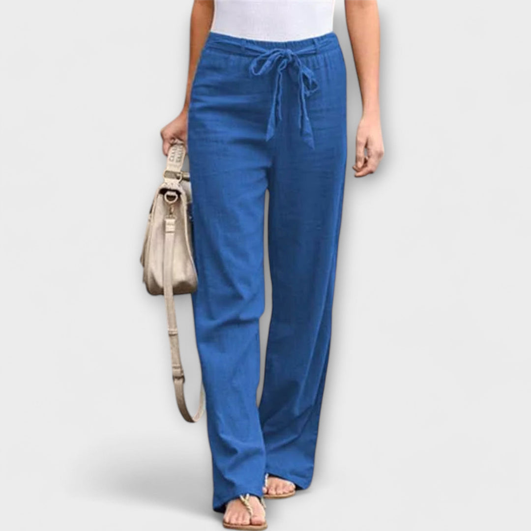 Célia - Pantalones de lino ligeros